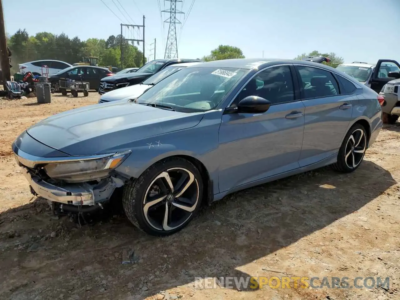1 fotografías del automóvil dañado 1HGCV1F38NA092886 HONDA ACCORD 2022
