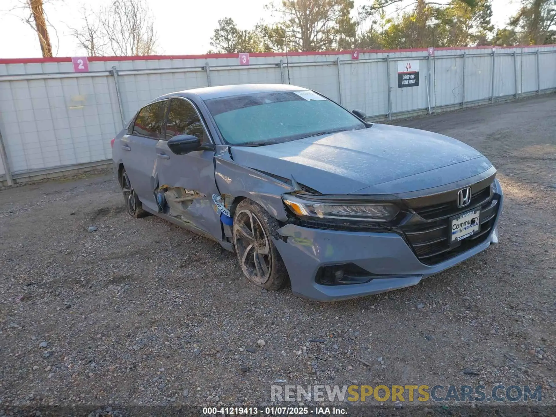 1 fotografías del automóvil dañado 1HGCV1F38NA107466 HONDA ACCORD 2022