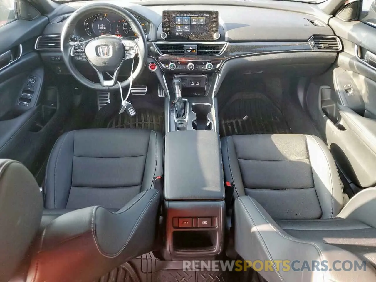 8 fotografías del automóvil dañado 1HGCV1F38NA110092 HONDA ACCORD 2022