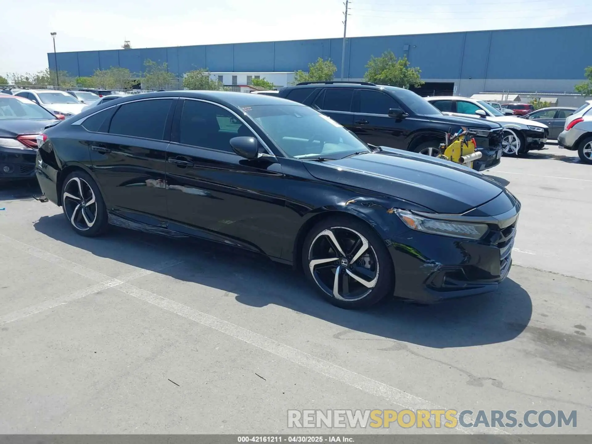 1 fotografías del automóvil dañado 1HGCV1F39NA028386 HONDA ACCORD 2022