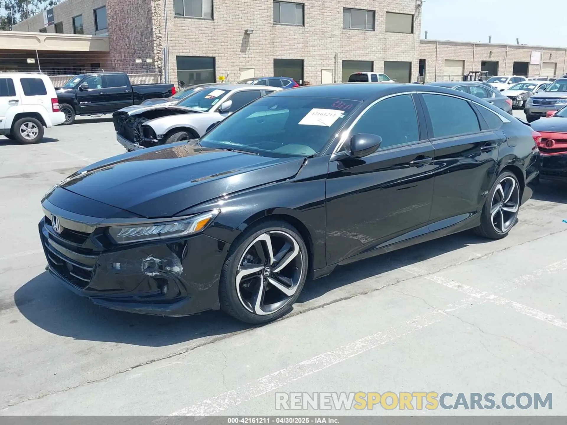 2 fotografías del automóvil dañado 1HGCV1F39NA028386 HONDA ACCORD 2022