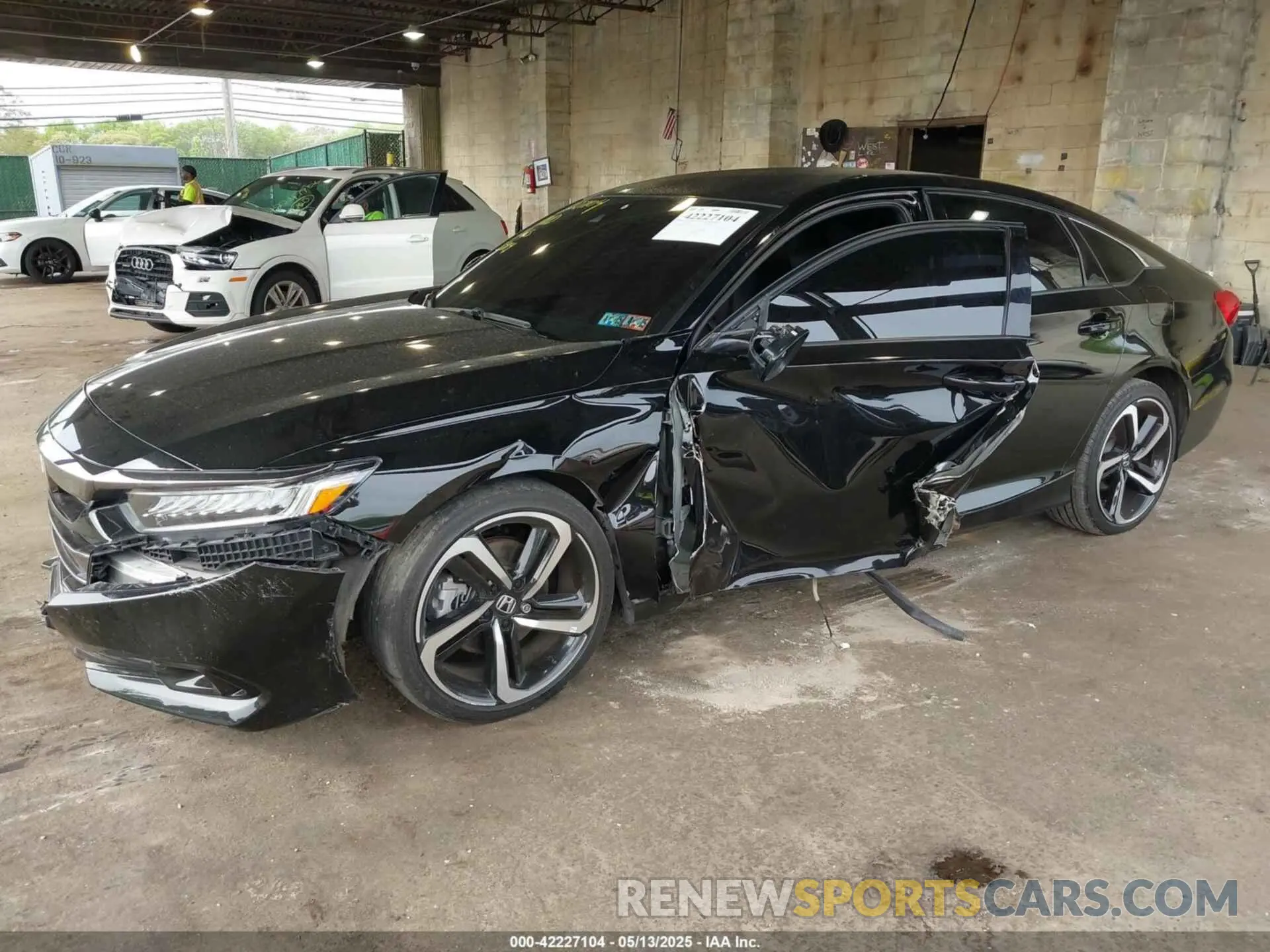 2 fotografías del automóvil dañado 1HGCV1F39NA087809 HONDA ACCORD 2022