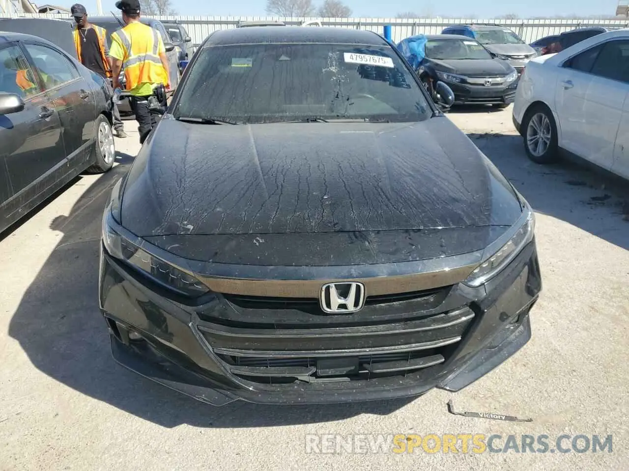 5 fotografías del automóvil dañado 1HGCV1F39NA10695X HONDA ACCORD 2022