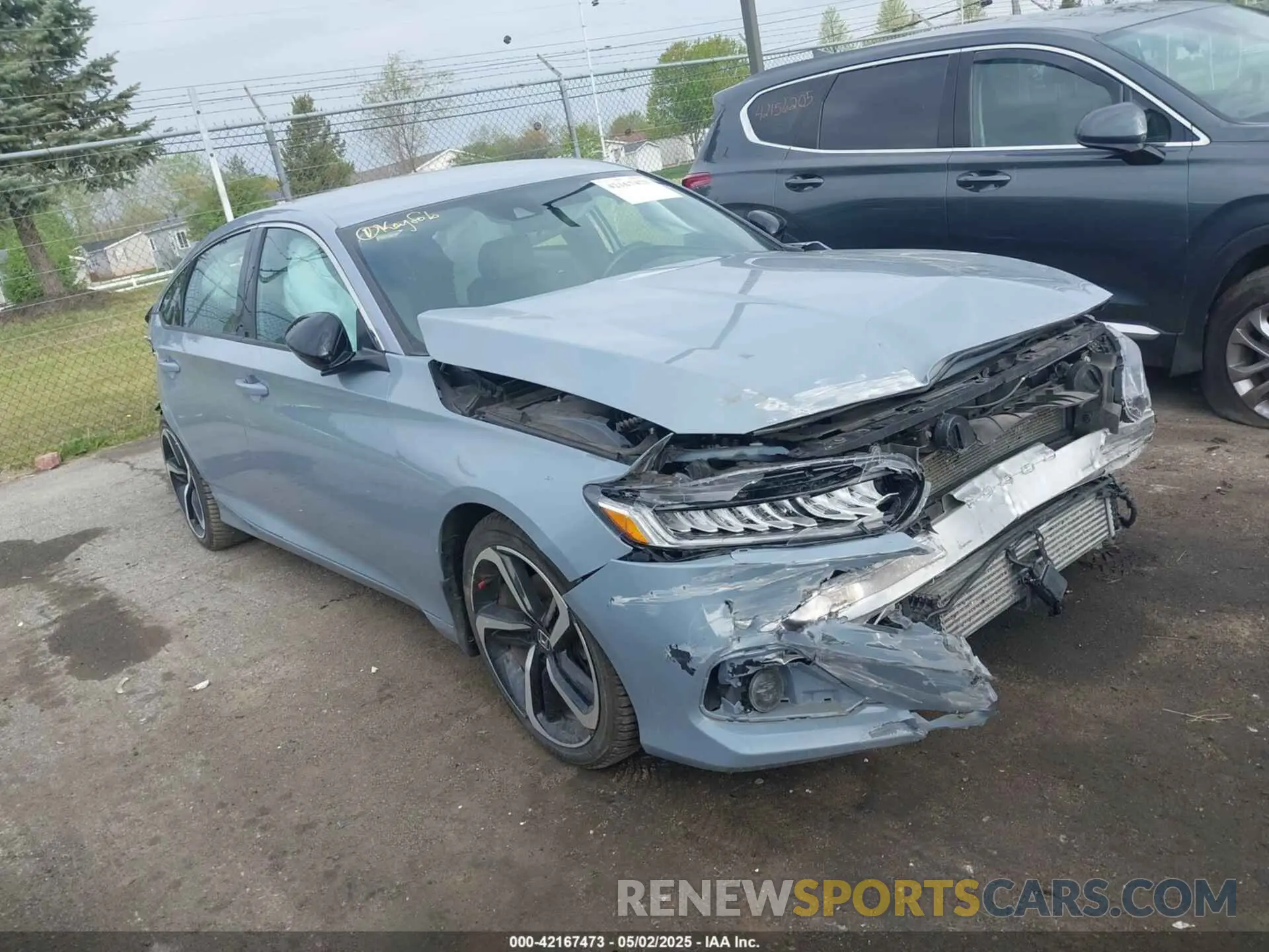 1 fotografías del automóvil dañado 1HGCV1F3XNA014044 HONDA ACCORD 2022