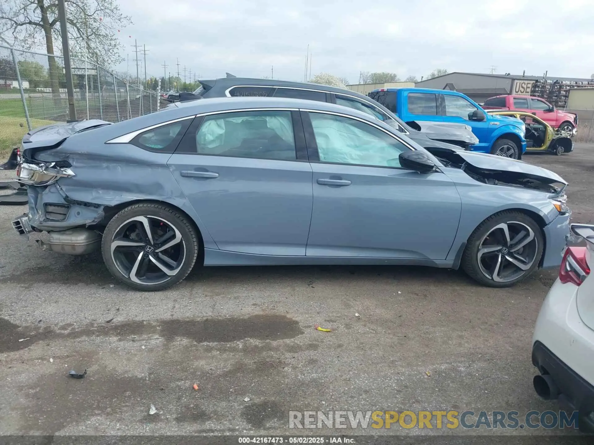13 fotografías del automóvil dañado 1HGCV1F3XNA014044 HONDA ACCORD 2022