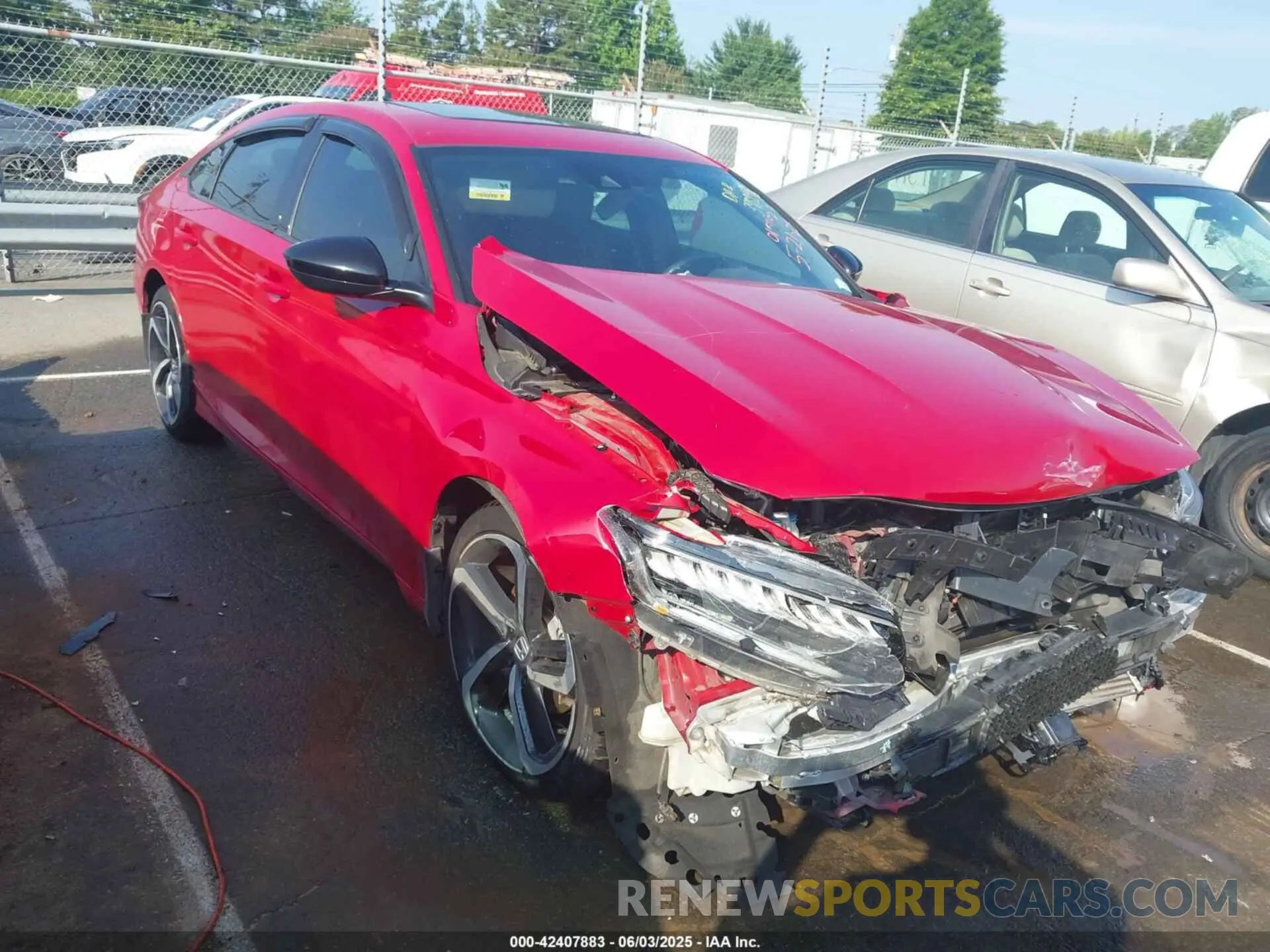 1 fotografías del automóvil dañado 1HGCV1F3XNA015792 HONDA ACCORD 2022