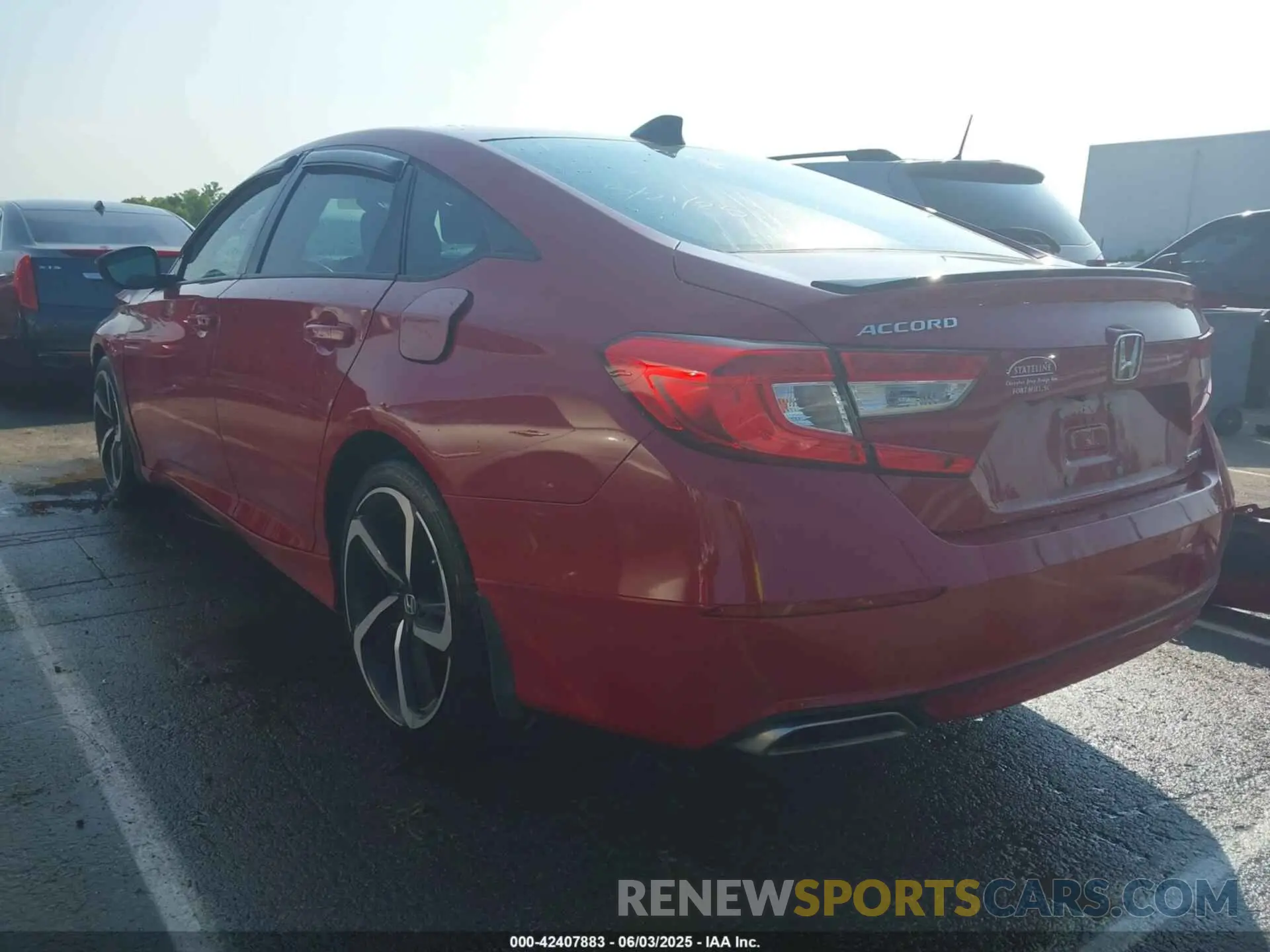 3 fotografías del automóvil dañado 1HGCV1F3XNA015792 HONDA ACCORD 2022