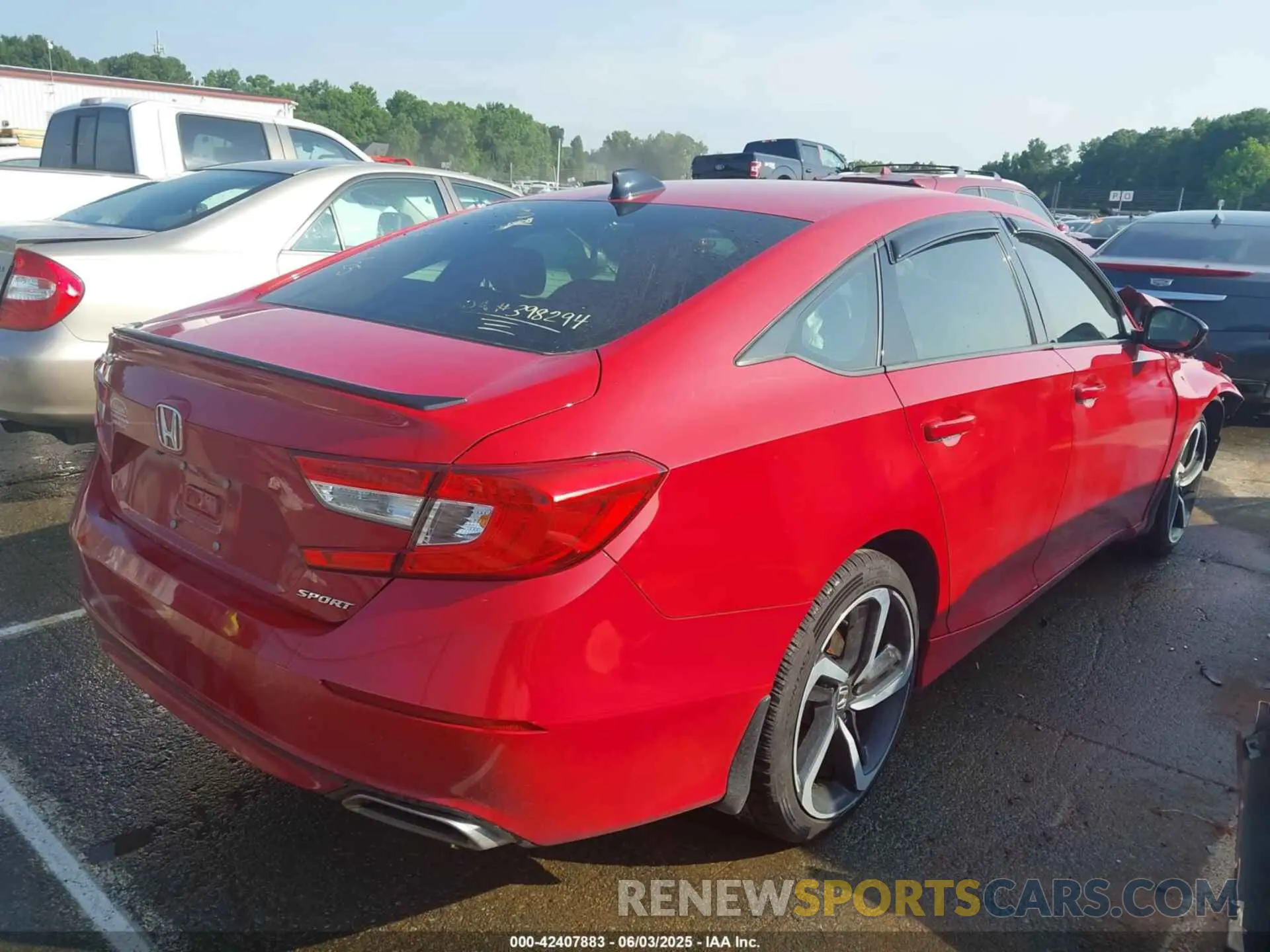 4 fotografías del automóvil dañado 1HGCV1F3XNA015792 HONDA ACCORD 2022