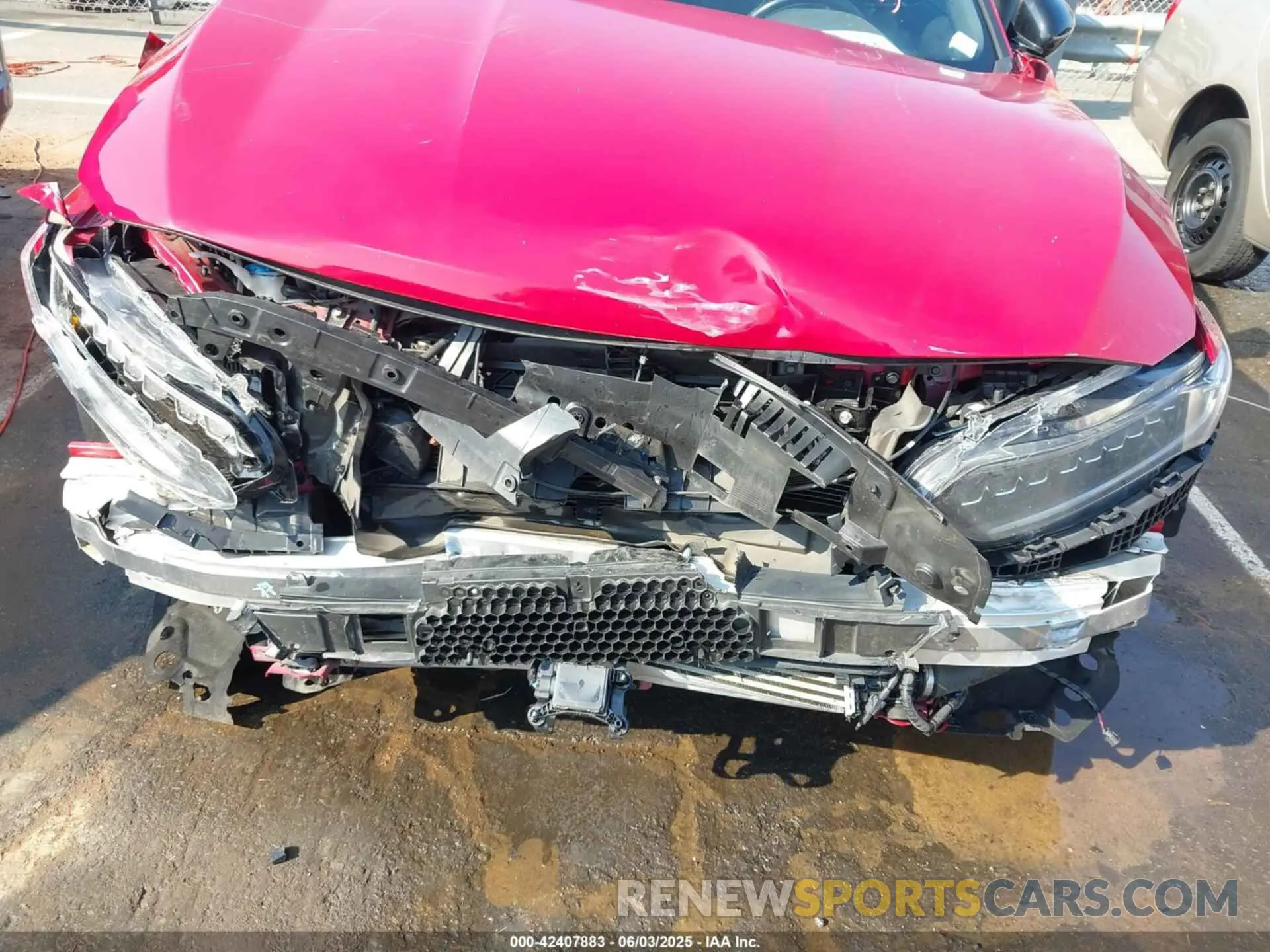 6 fotografías del automóvil dañado 1HGCV1F3XNA015792 HONDA ACCORD 2022