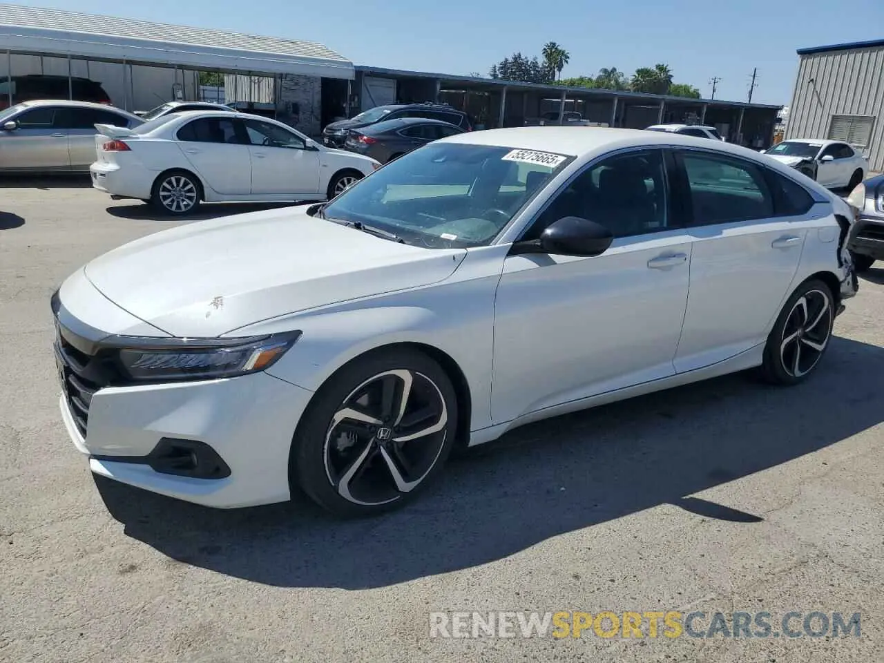 1 fotografías del automóvil dañado 1HGCV1F3XNA016442 HONDA ACCORD 2022