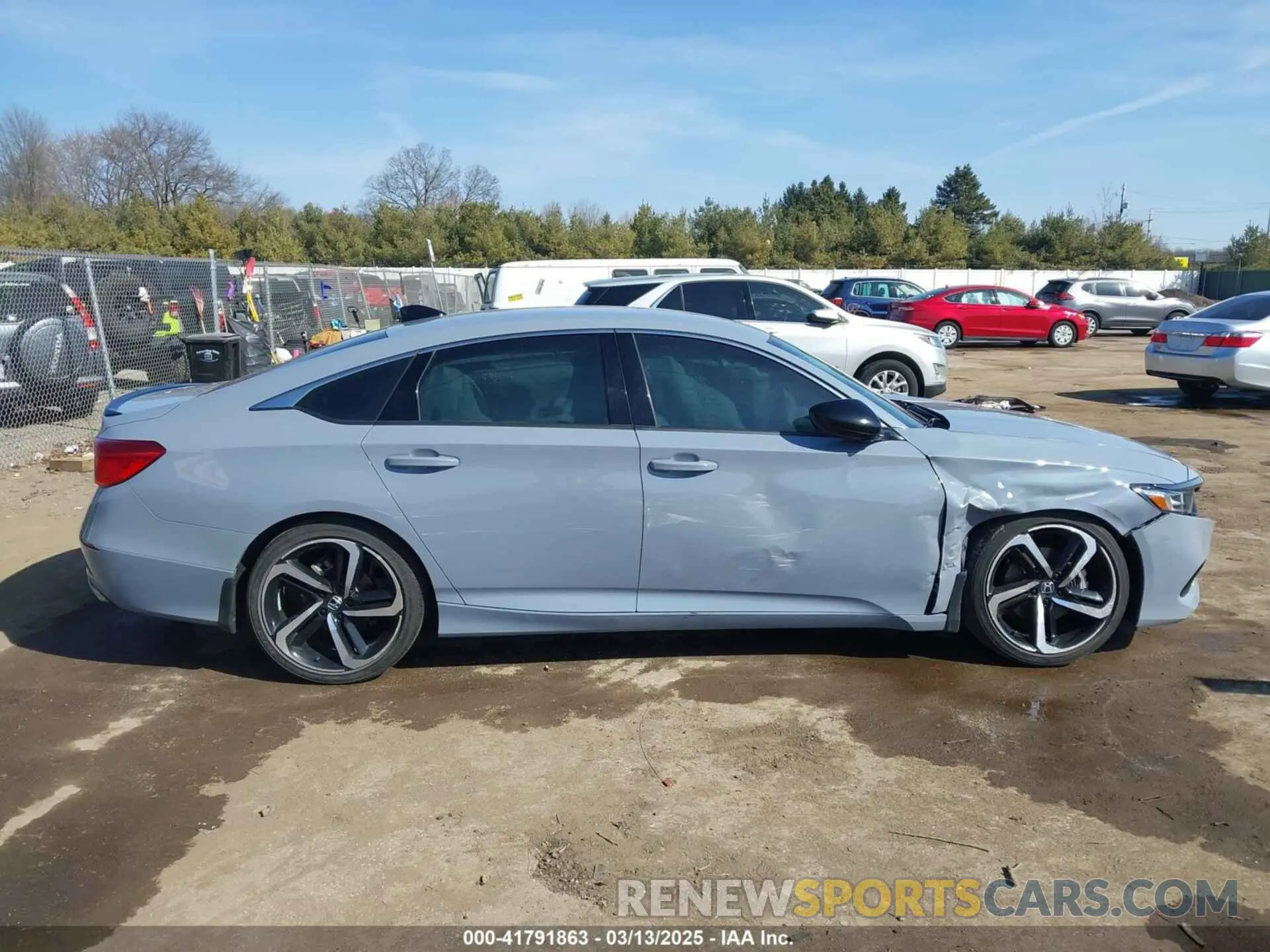 13 fotografías del automóvil dañado 1HGCV1F3XNA025528 HONDA ACCORD 2022