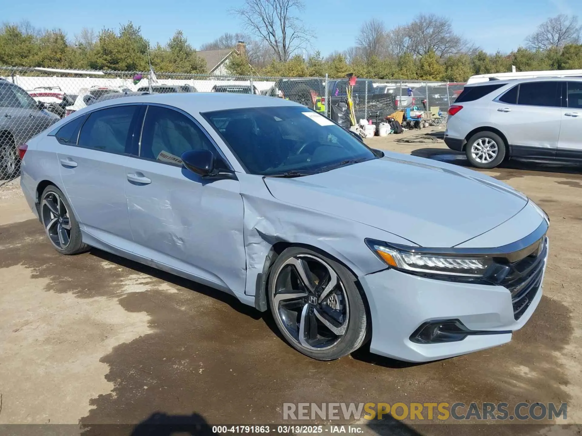 6 fotografías del automóvil dañado 1HGCV1F3XNA025528 HONDA ACCORD 2022