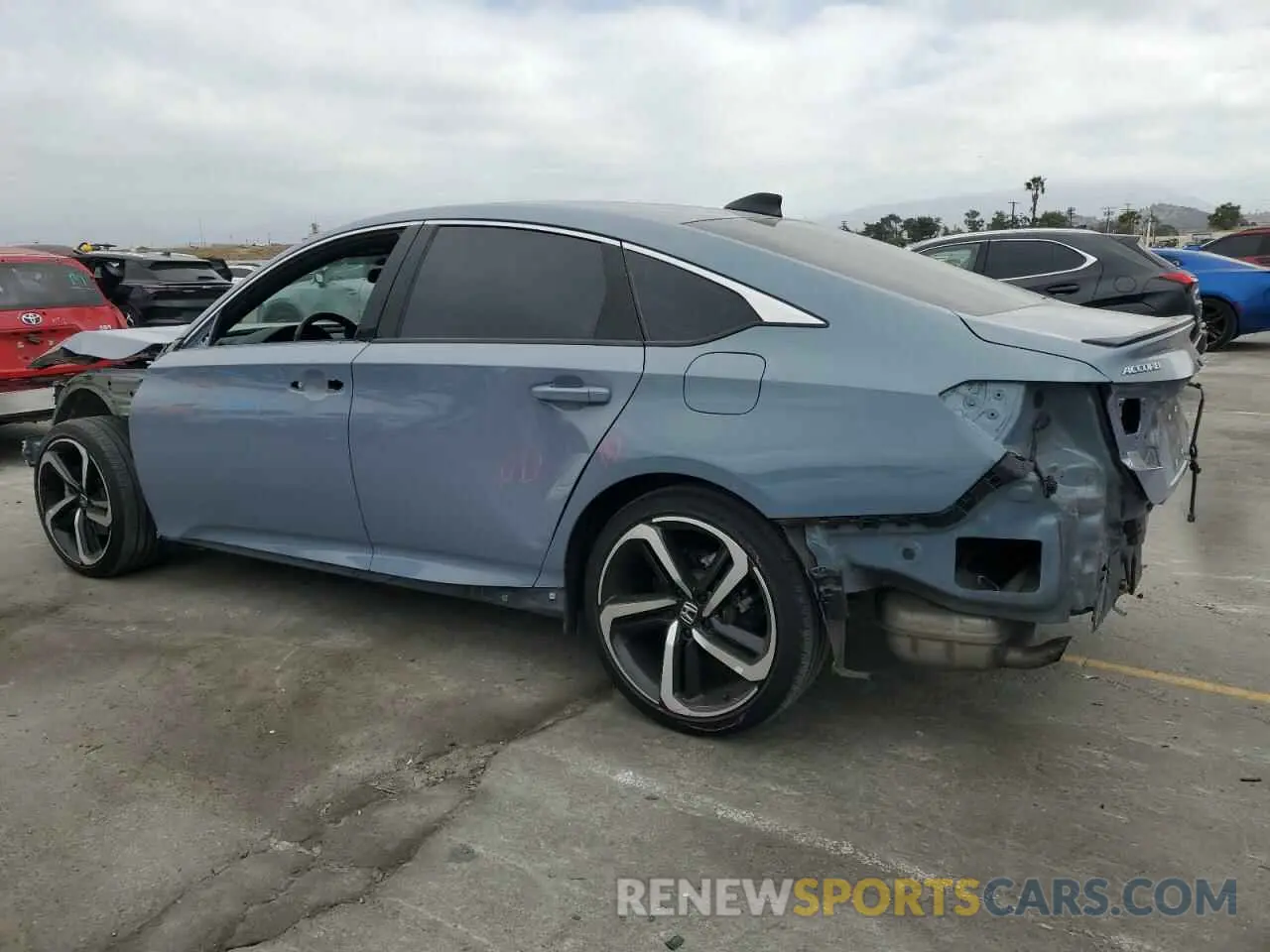 2 fotografías del automóvil dañado 1HGCV1F3XNA068718 HONDA ACCORD 2022