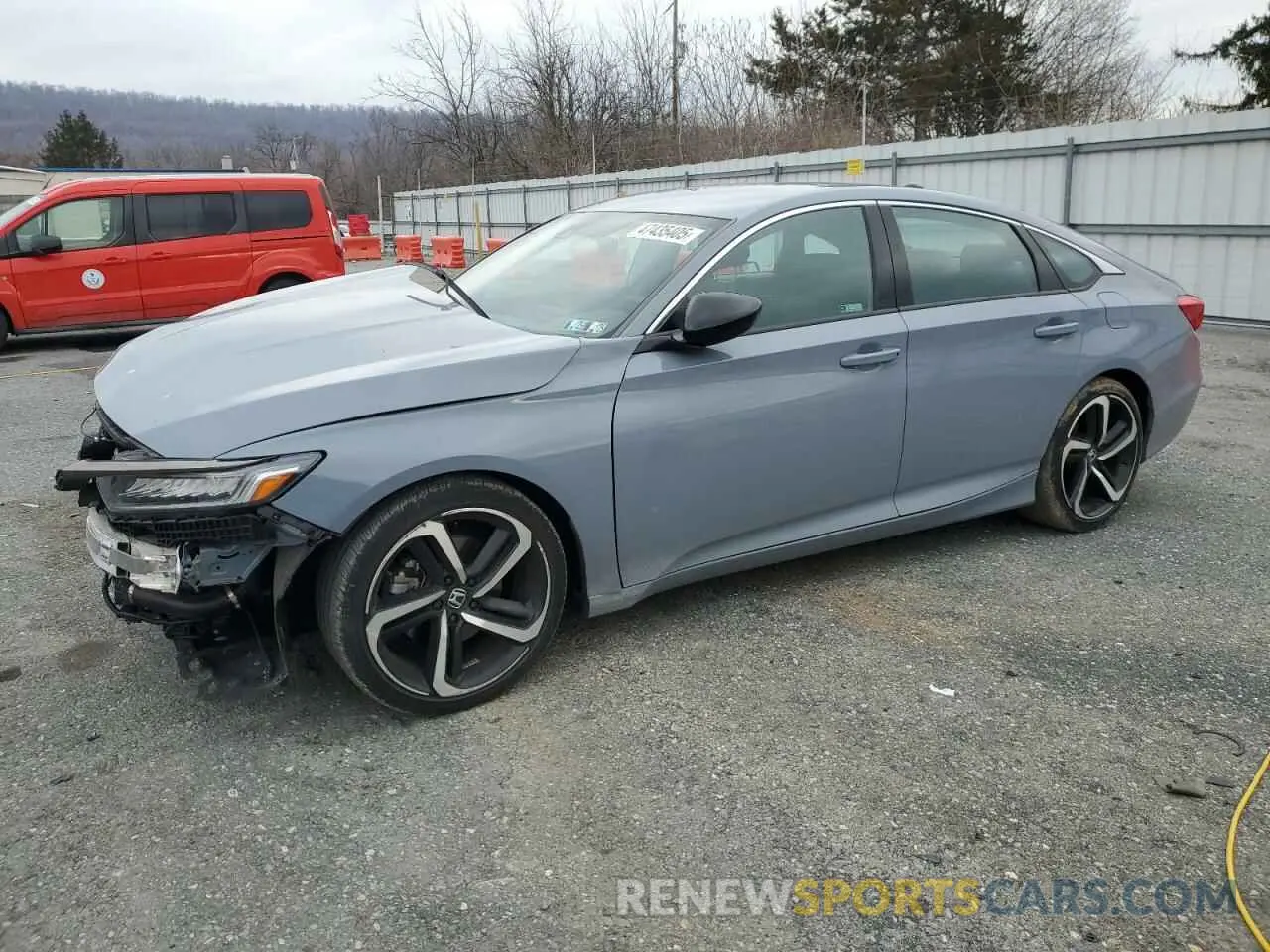 1 fotografías del automóvil dañado 1HGCV1F3XNA069836 HONDA ACCORD 2022