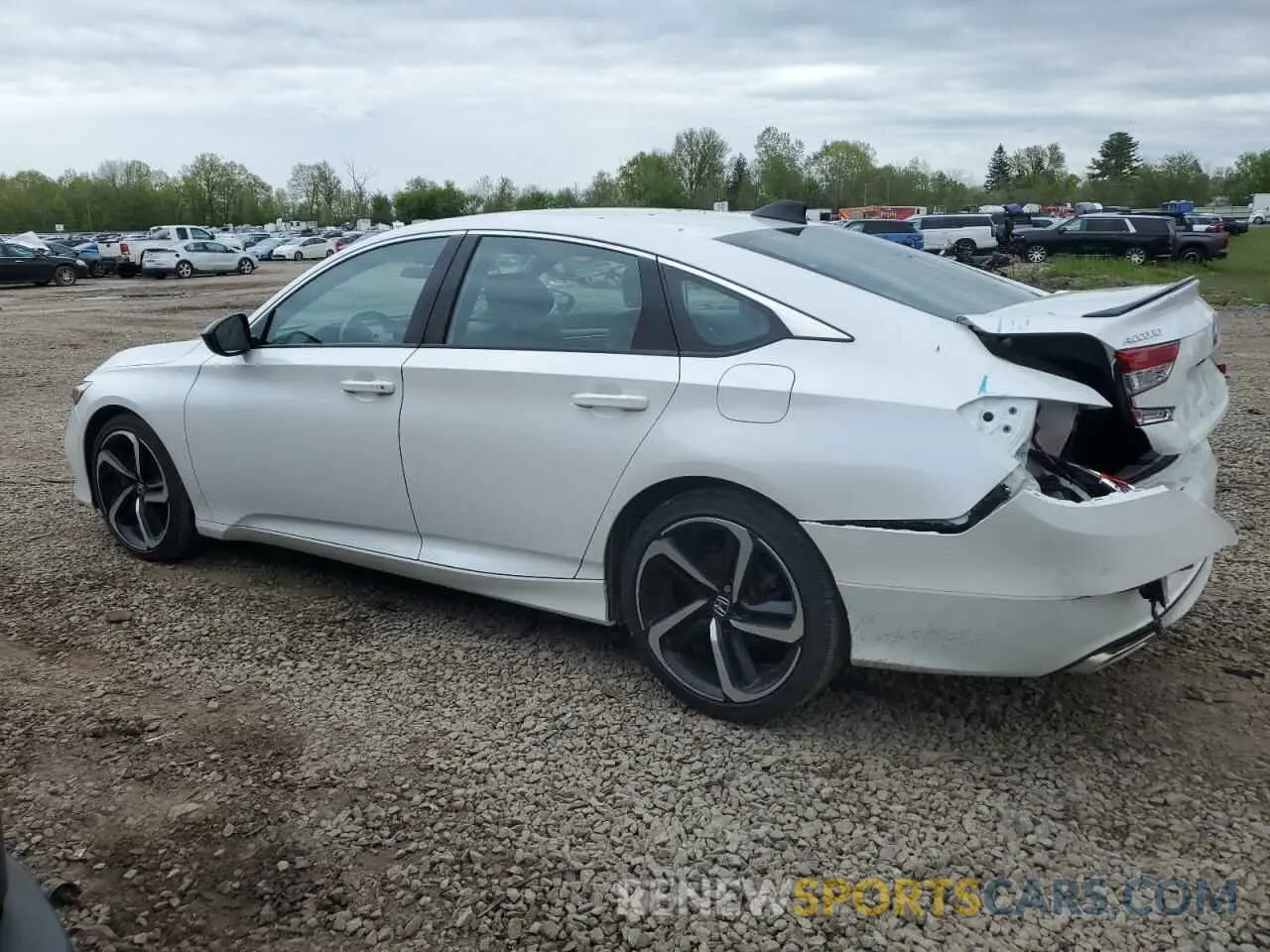 2 fotografías del automóvil dañado 1HGCV1F3XNA075894 HONDA ACCORD 2022