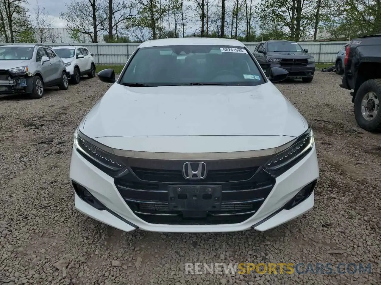 5 fotografías del automóvil dañado 1HGCV1F3XNA075894 HONDA ACCORD 2022