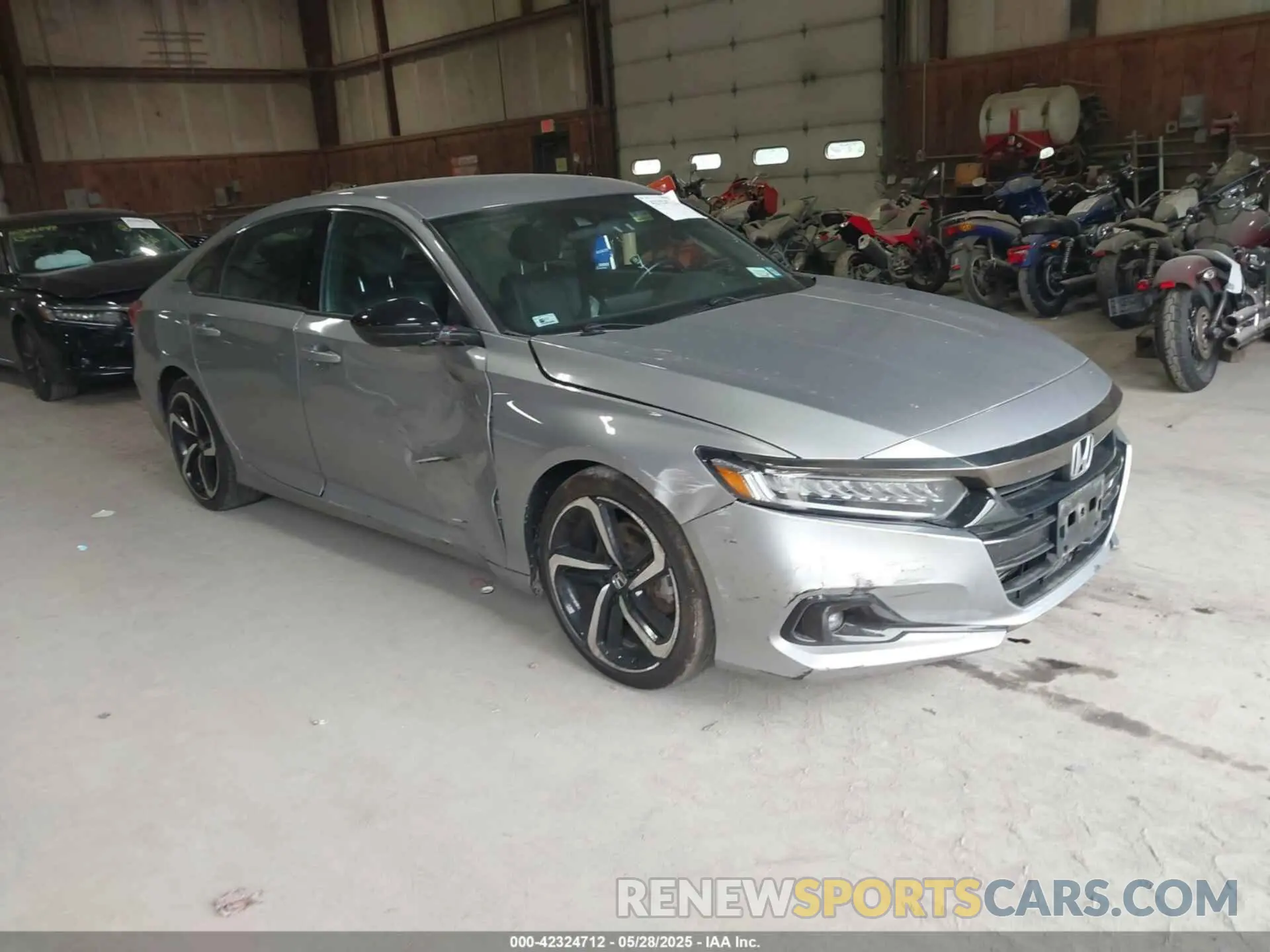 1 fotografías del automóvil dañado 1HGCV1F3XNA091349 HONDA ACCORD 2022