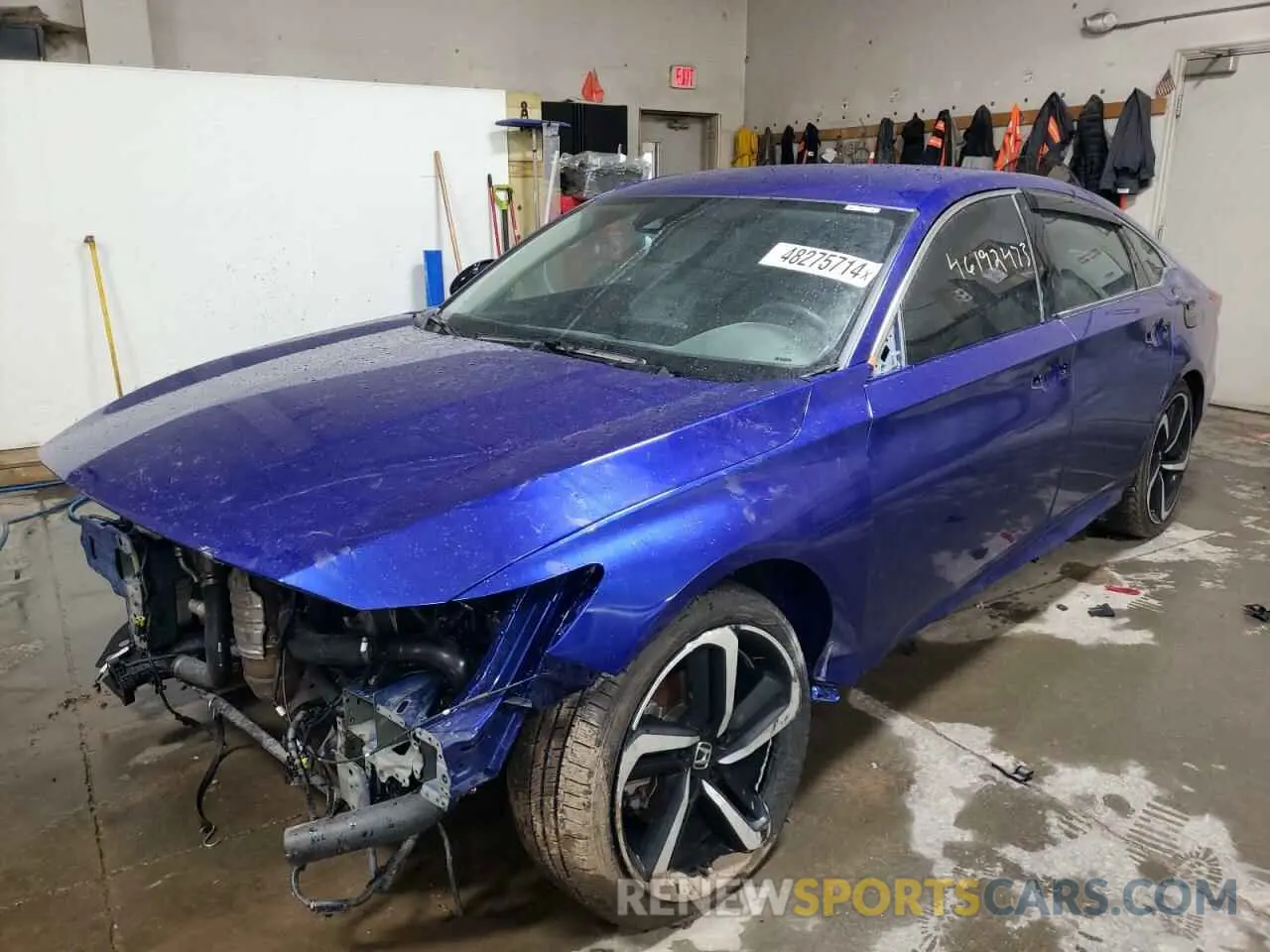 1 fotografías del automóvil dañado 1HGCV1F40NA035249 HONDA ACCORD 2022