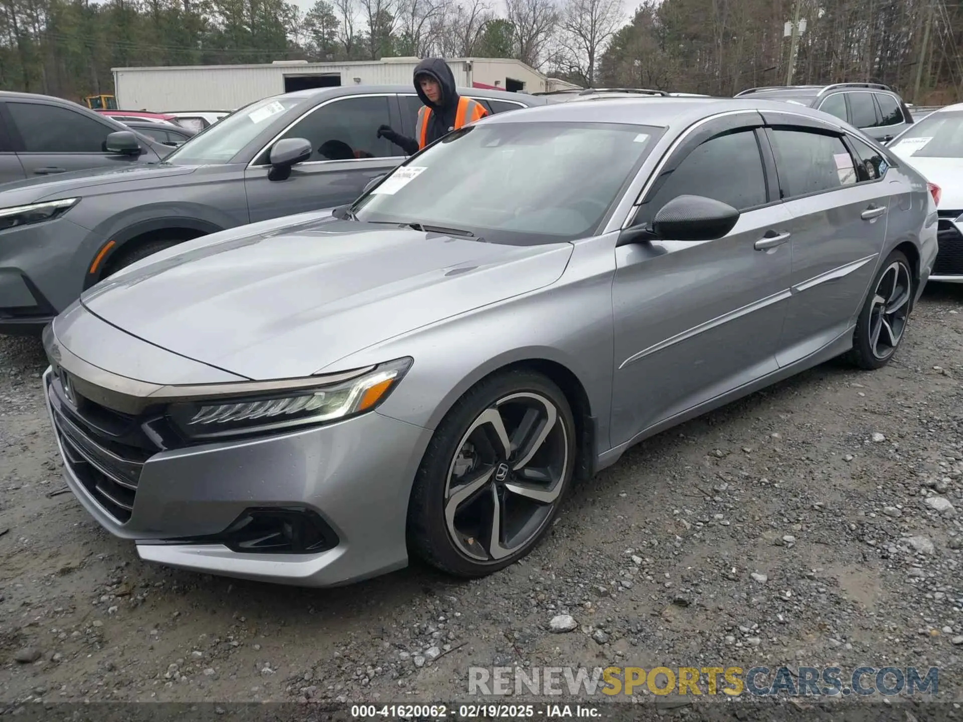 2 fotografías del automóvil dañado 1HGCV1F40NA077159 HONDA ACCORD 2022