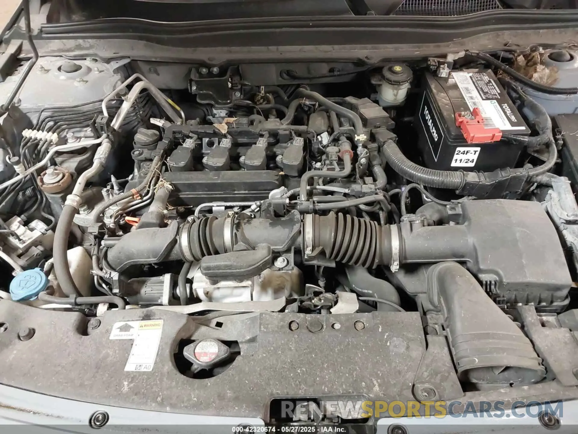 10 fotografías del automóvil dañado 1HGCV1F41NA012000 HONDA ACCORD 2022