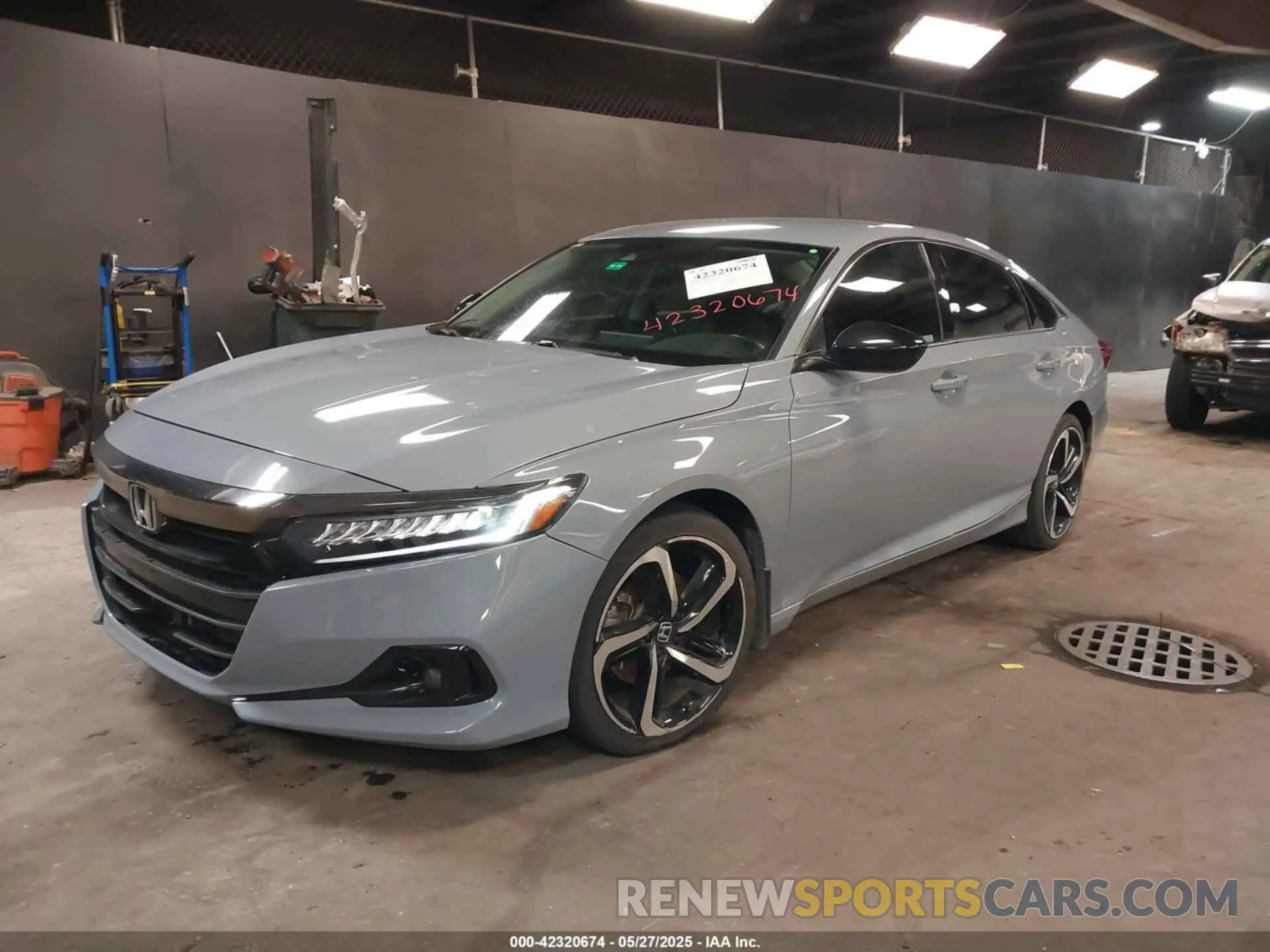 2 fotografías del automóvil dañado 1HGCV1F41NA012000 HONDA ACCORD 2022