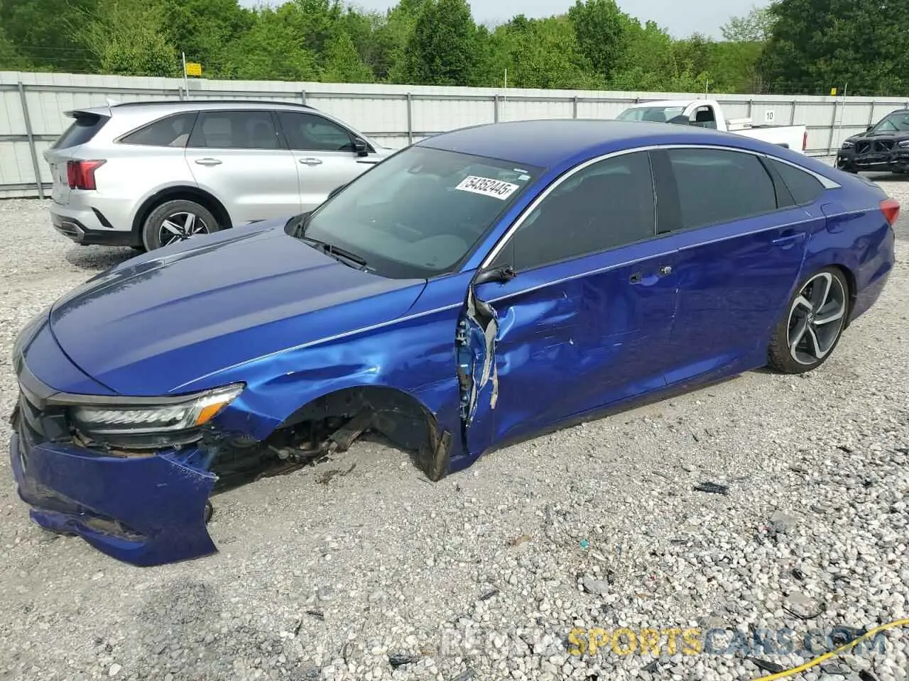 1 fotografías del automóvil dañado 1HGCV1F41NA091233 HONDA ACCORD 2022