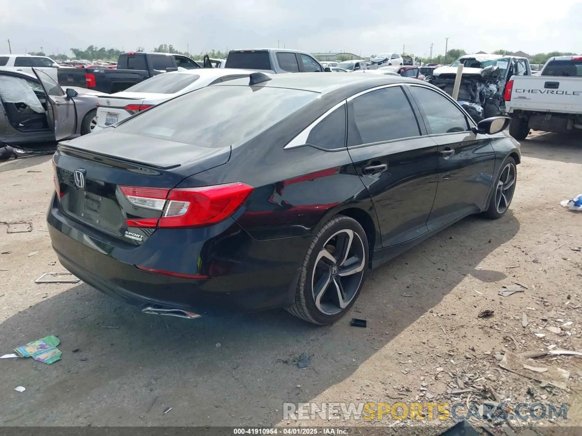 4 fotografías del automóvil dañado 1HGCV1F42NA005637 HONDA ACCORD 2022