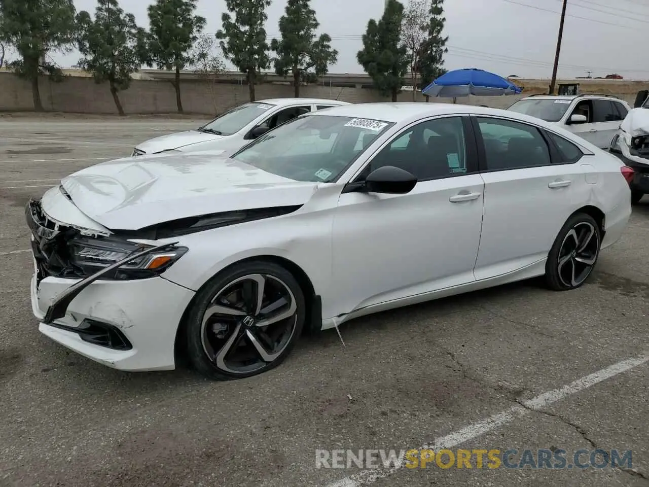 1 fotografías del automóvil dañado 1HGCV1F42NA016752 HONDA ACCORD 2022