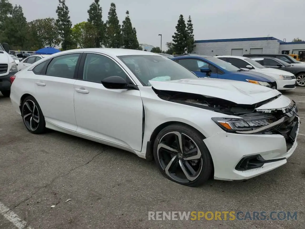 4 fotografías del automóvil dañado 1HGCV1F42NA016752 HONDA ACCORD 2022