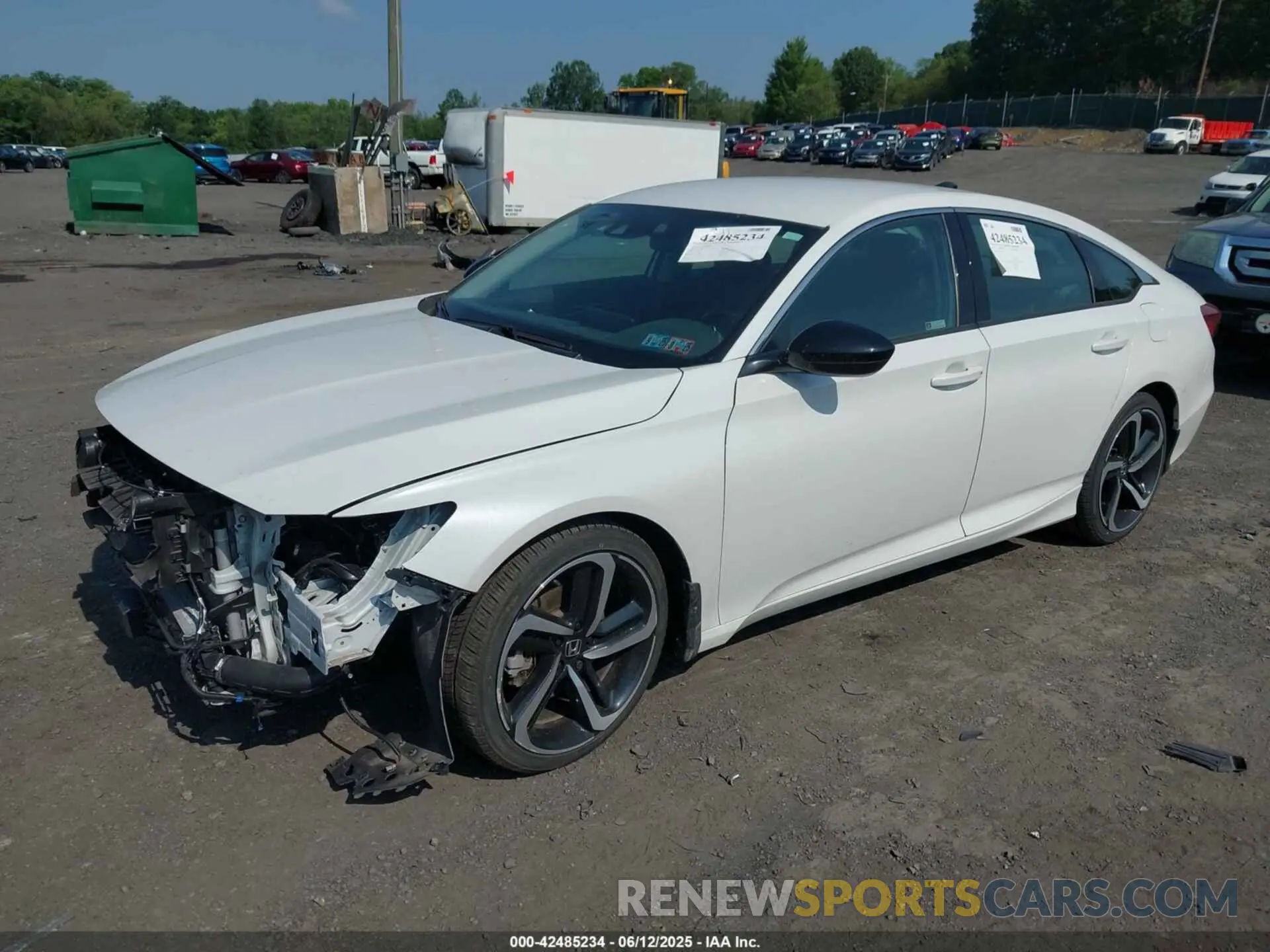 2 fotografías del automóvil dañado 1HGCV1F42NA066261 HONDA ACCORD 2022