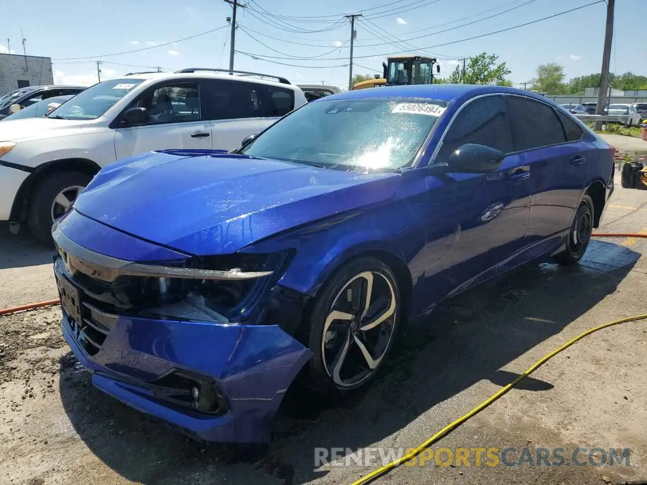 1 fotografías del automóvil dañado 1HGCV1F42NA086025 HONDA ACCORD 2022