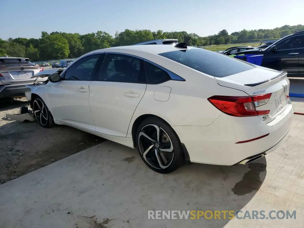 2 fotografías del automóvil dañado 1HGCV1F42NA096070 HONDA ACCORD 2022