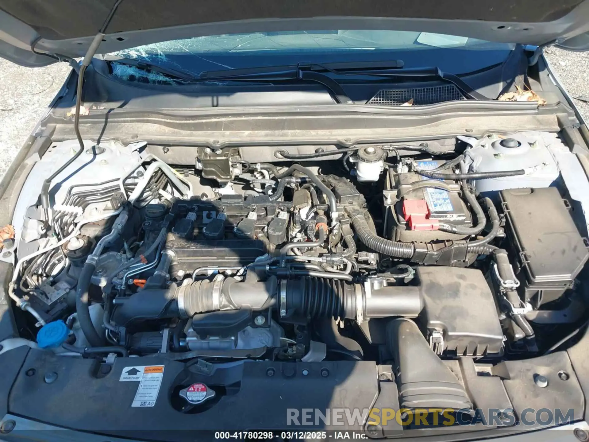 10 fotografías del automóvil dañado 1HGCV1F43NA007655 HONDA ACCORD 2022
