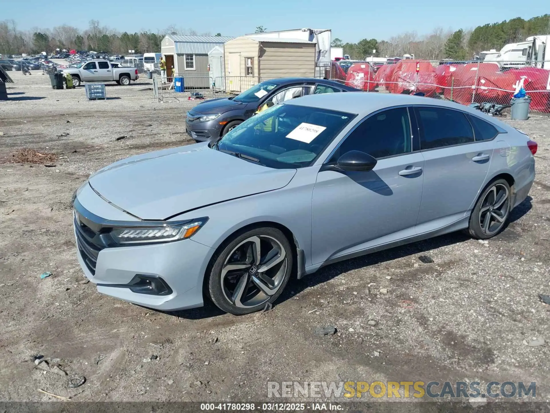 2 fotografías del automóvil dañado 1HGCV1F43NA007655 HONDA ACCORD 2022