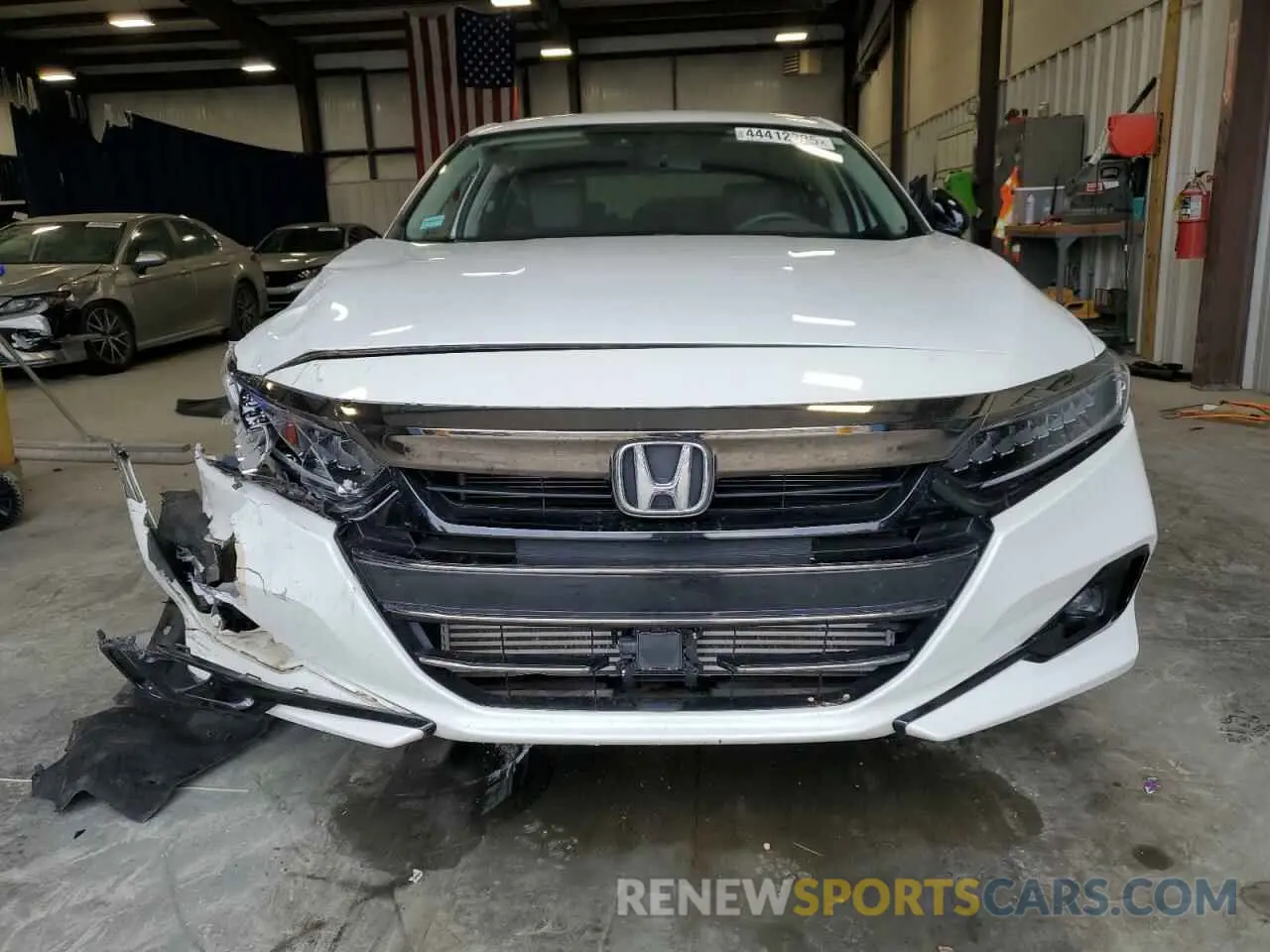 5 fotografías del automóvil dañado 1HGCV1F43NA060730 HONDA ACCORD 2022