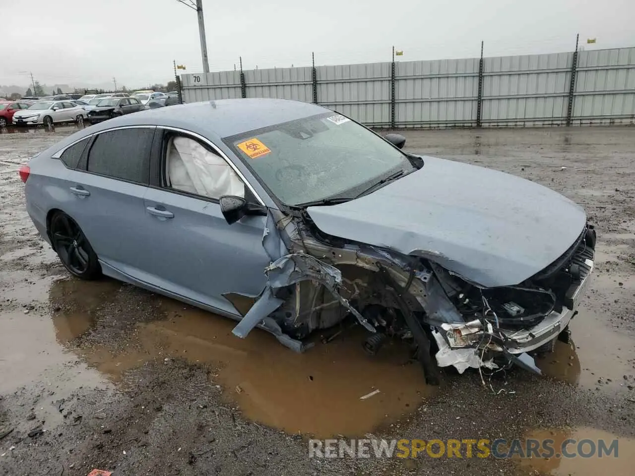 4 fotografías del automóvil dañado 1HGCV1F43NA107917 HONDA ACCORD 2022
