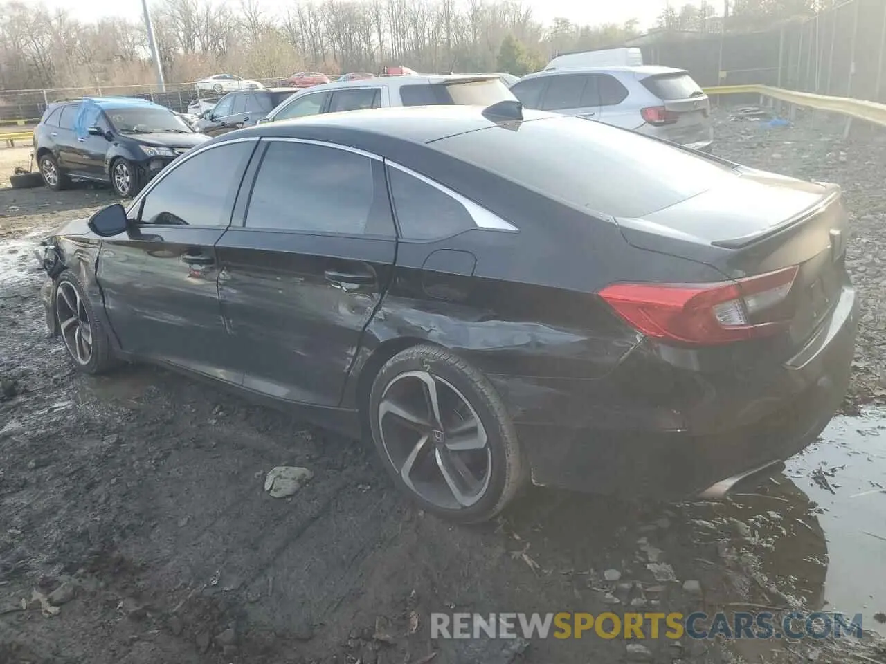 2 fotografías del automóvil dañado 1HGCV1F45NA015711 HONDA ACCORD 2022