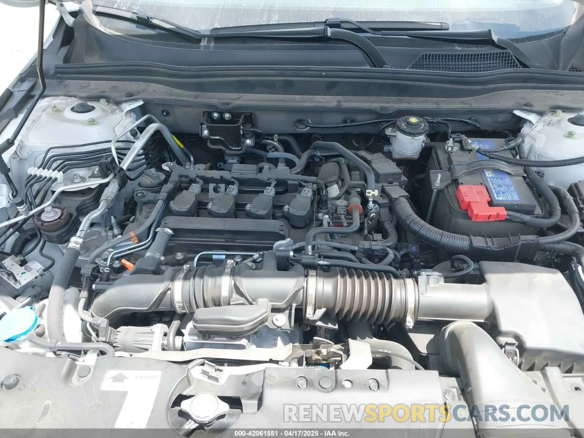 10 fotografías del automóvil dañado 1HGCV1F45NA021573 HONDA ACCORD 2022