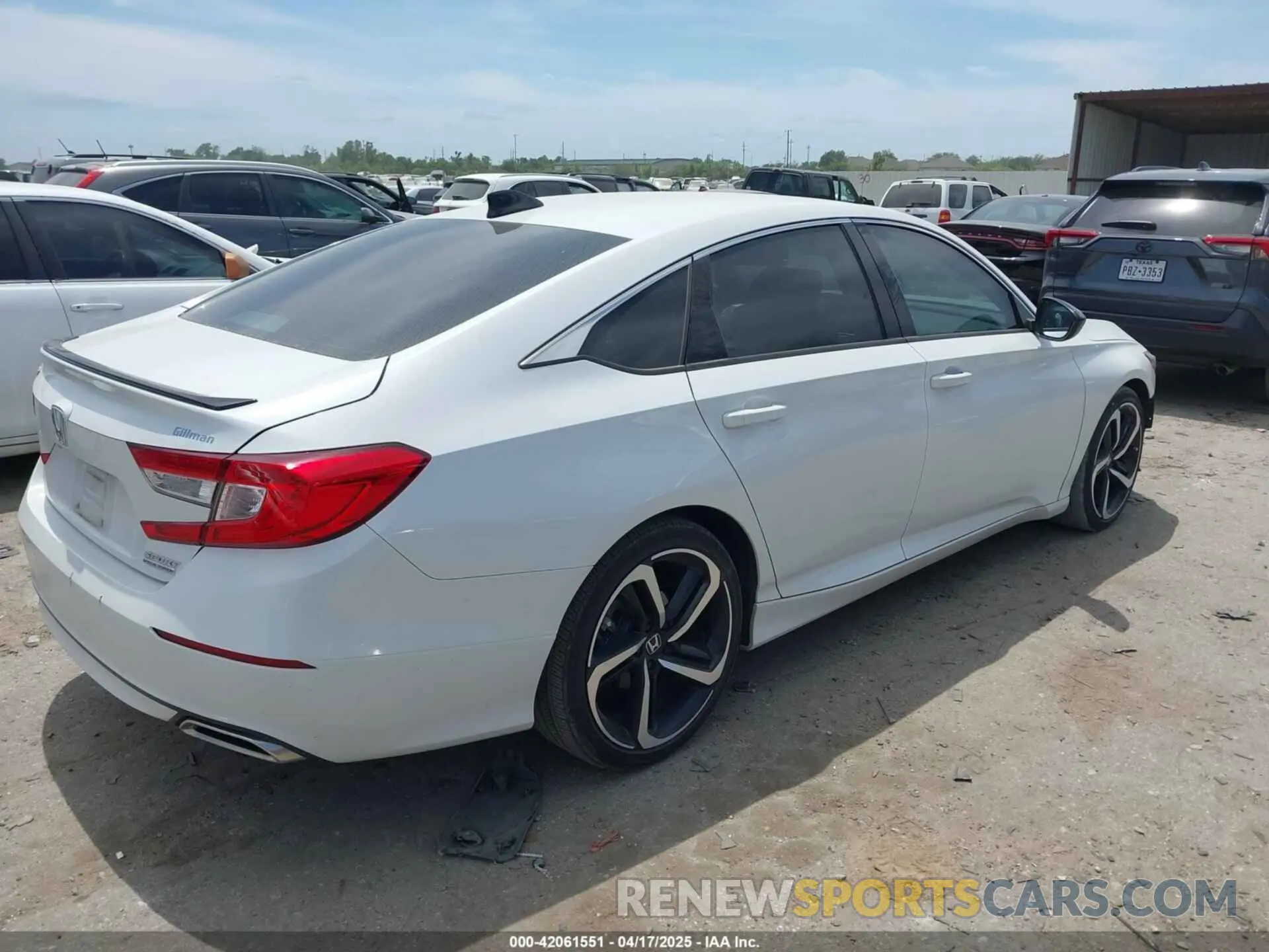 4 fotografías del automóvil dañado 1HGCV1F45NA021573 HONDA ACCORD 2022