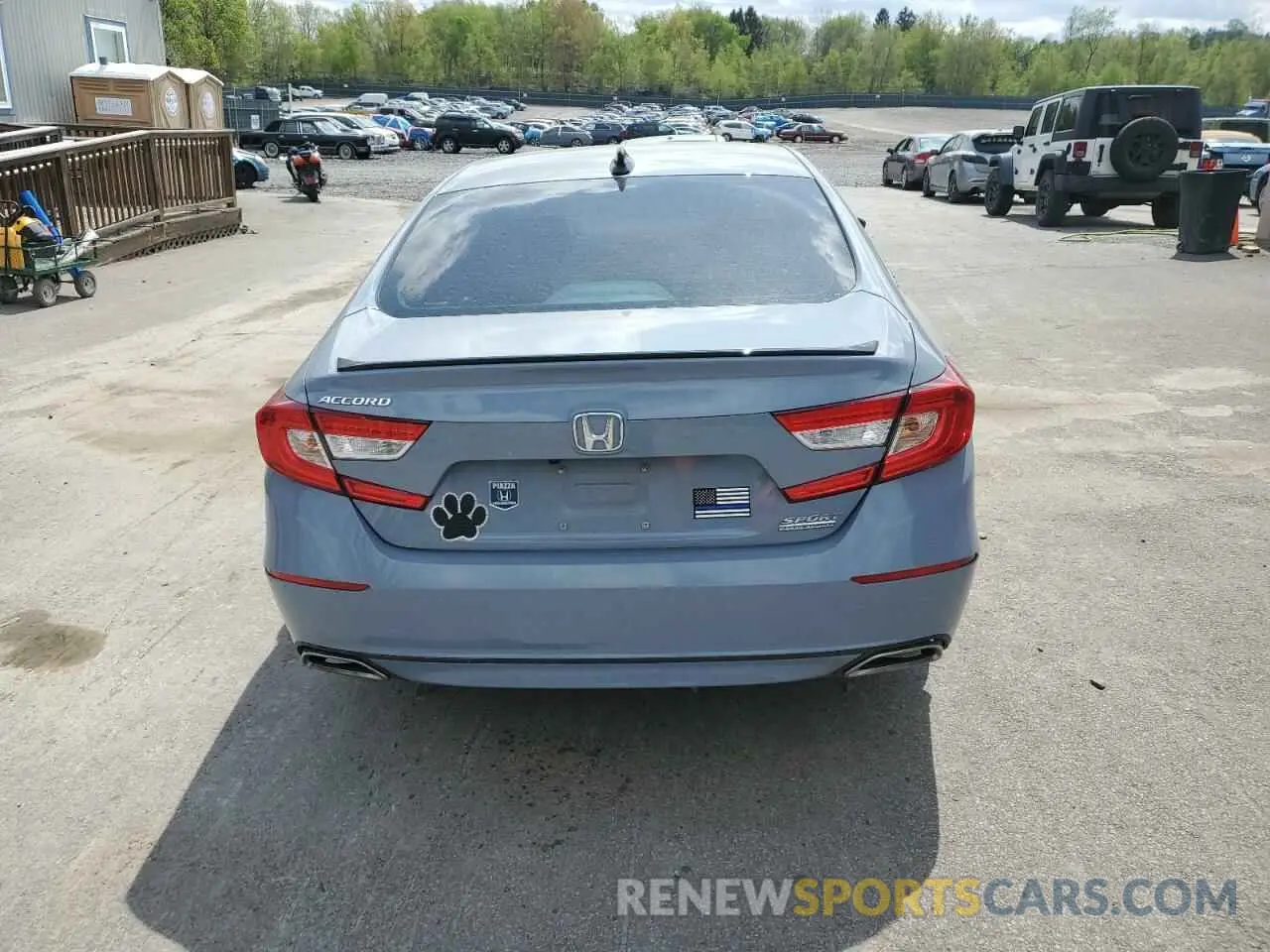 6 fotografías del automóvil dañado 1HGCV1F45NA056517 HONDA ACCORD 2022