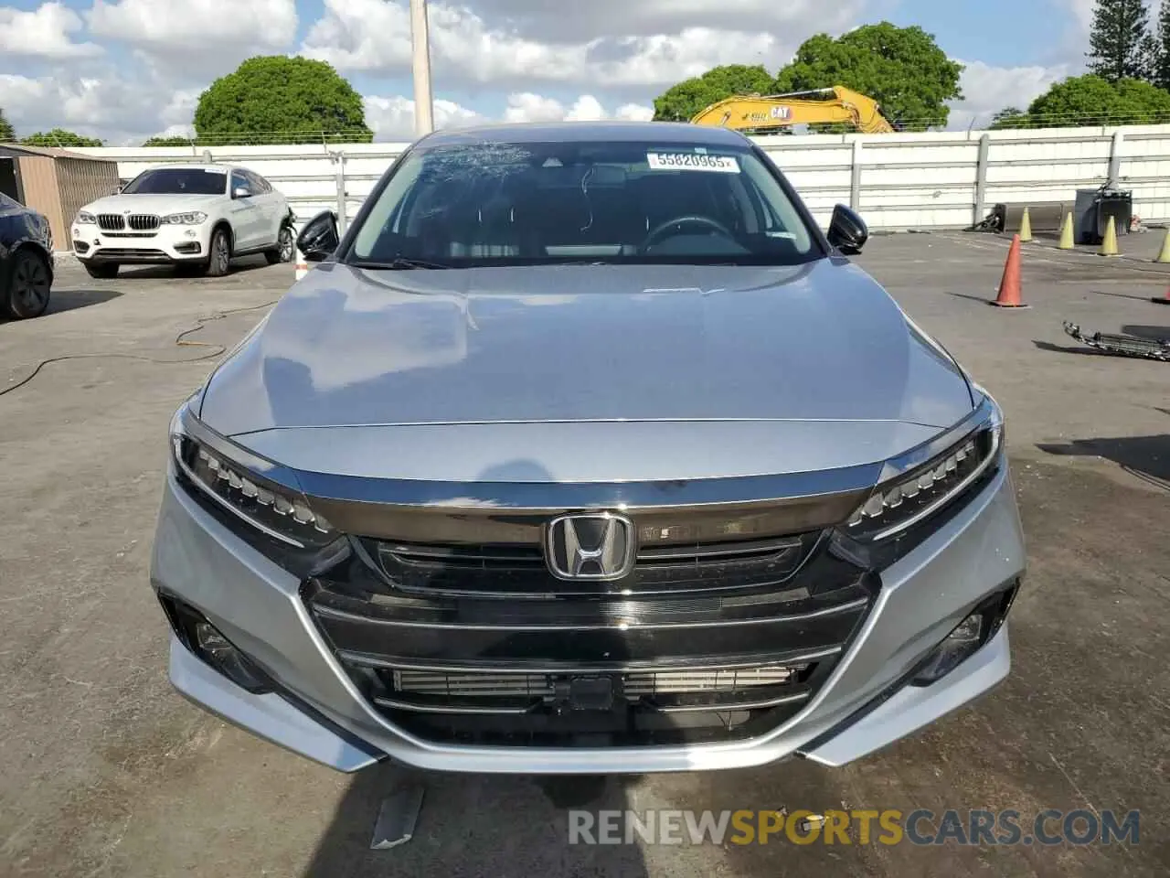 5 fotografías del automóvil dañado 1HGCV1F45NA059062 HONDA ACCORD 2022