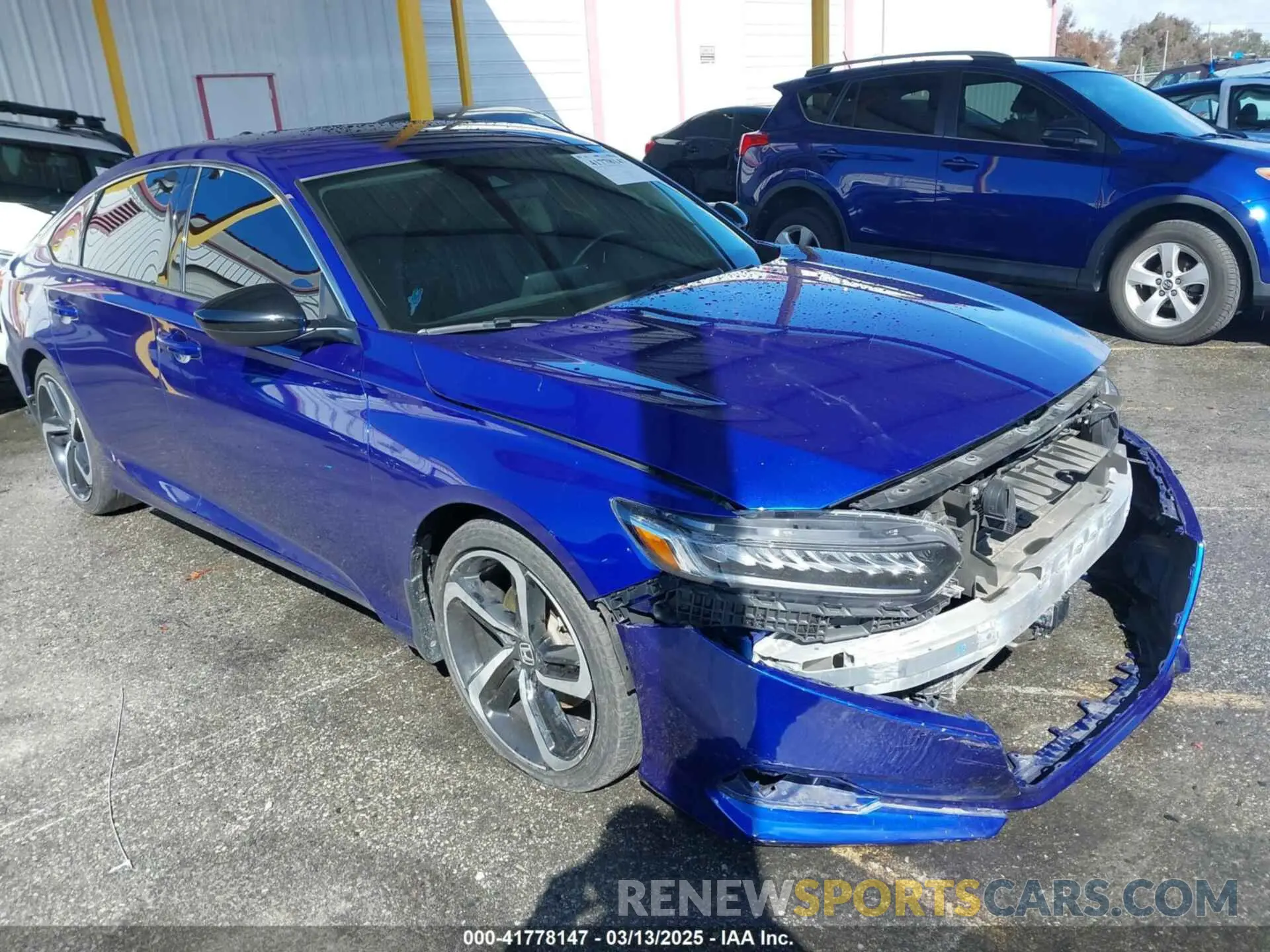 1 fotografías del automóvil dañado 1HGCV1F45NA066576 HONDA ACCORD 2022