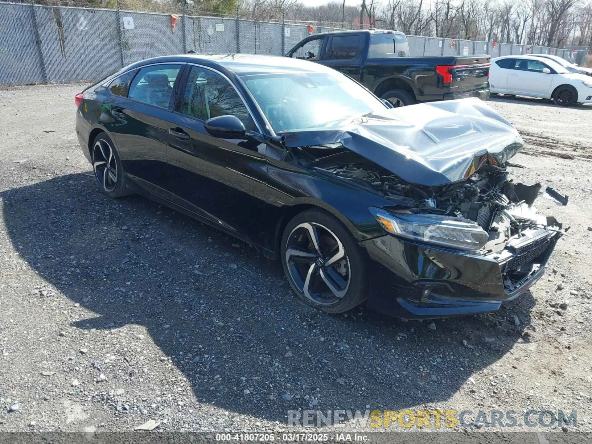 1 fotografías del automóvil dañado 1HGCV1F45NA082549 HONDA ACCORD 2022