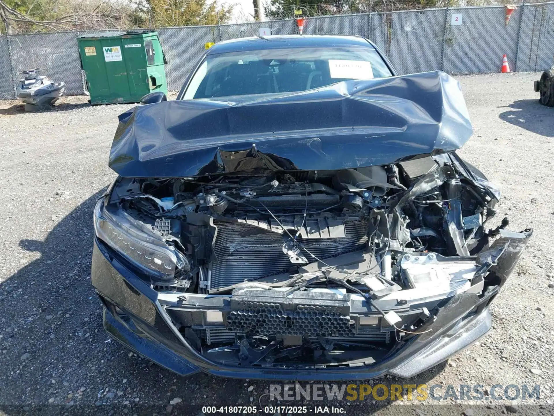 12 fotografías del automóvil dañado 1HGCV1F45NA082549 HONDA ACCORD 2022