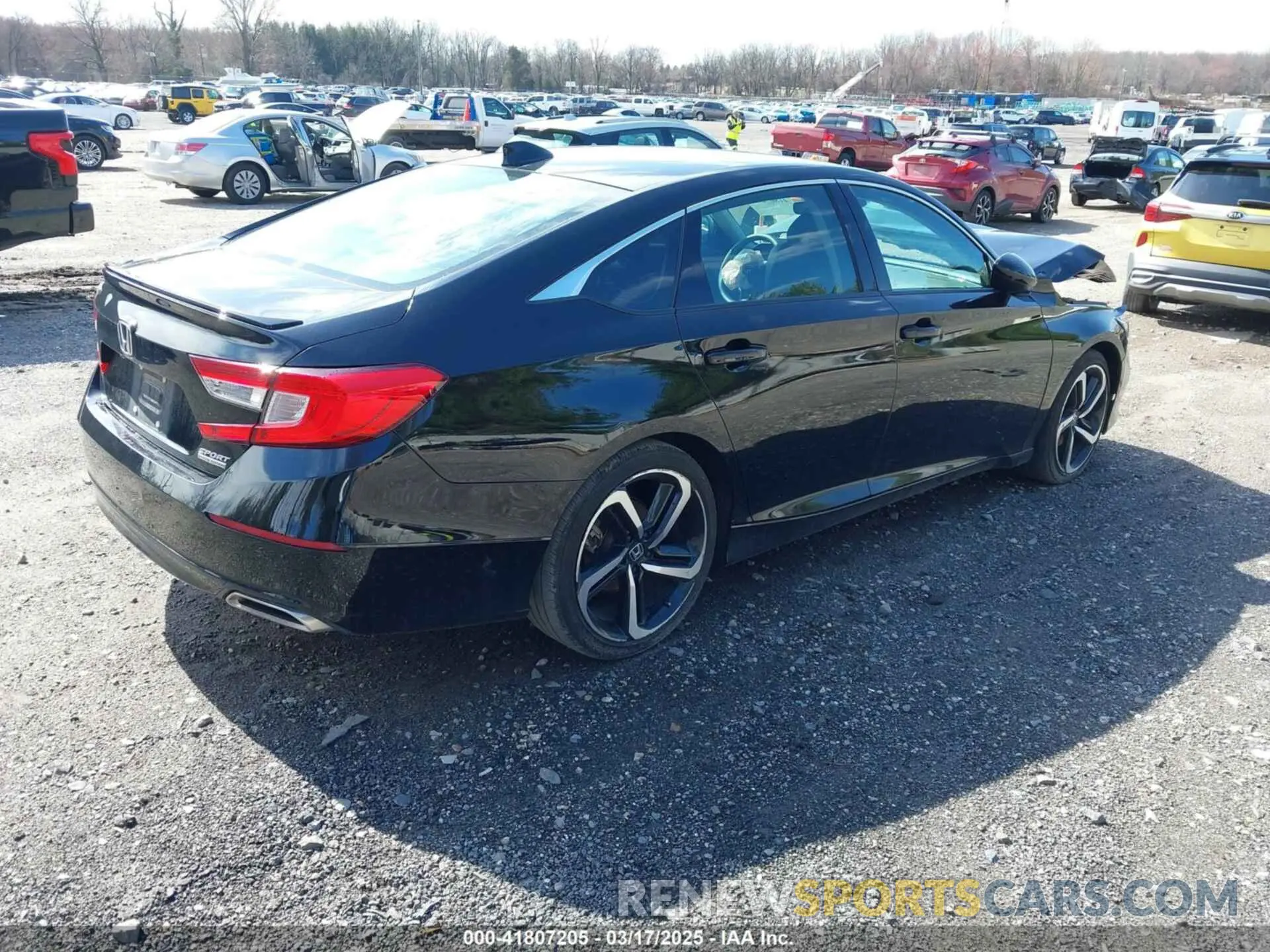 4 fotografías del automóvil dañado 1HGCV1F45NA082549 HONDA ACCORD 2022