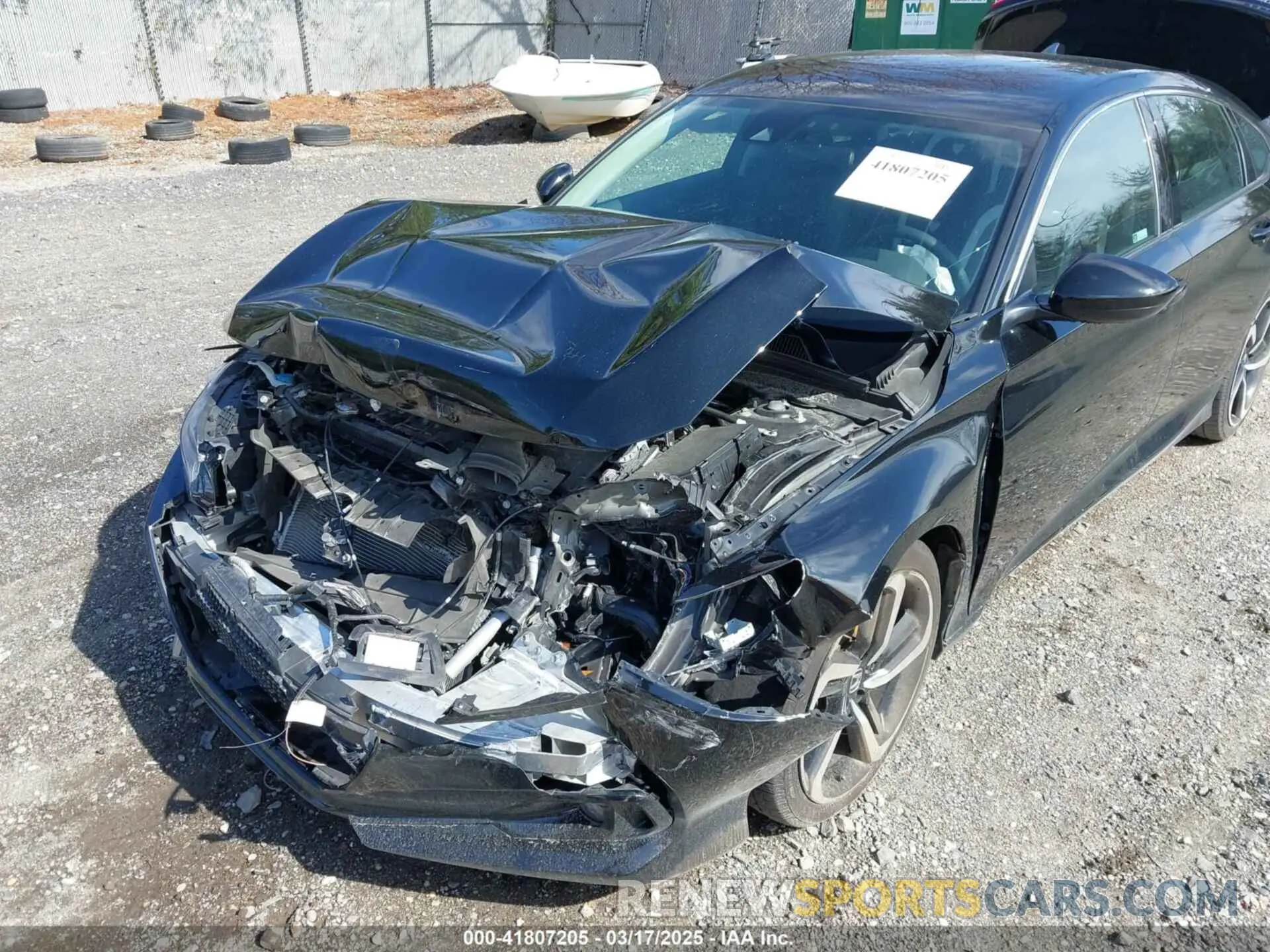 6 fotografías del automóvil dañado 1HGCV1F45NA082549 HONDA ACCORD 2022