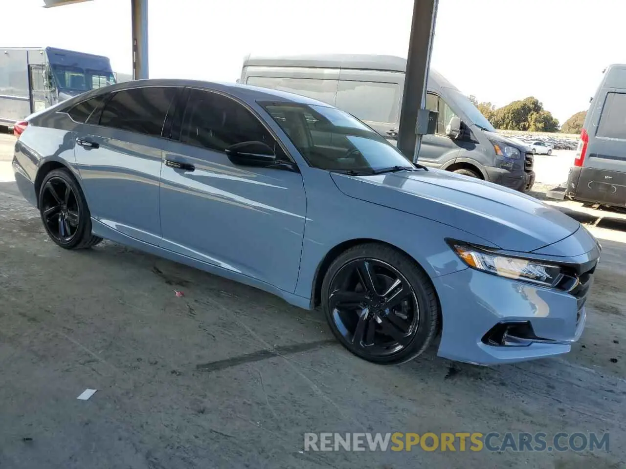 4 fotografías del automóvil dañado 1HGCV1F45NA093163 HONDA ACCORD 2022