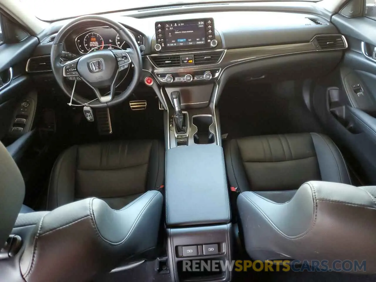 8 fotografías del automóvil dañado 1HGCV1F45NA093163 HONDA ACCORD 2022