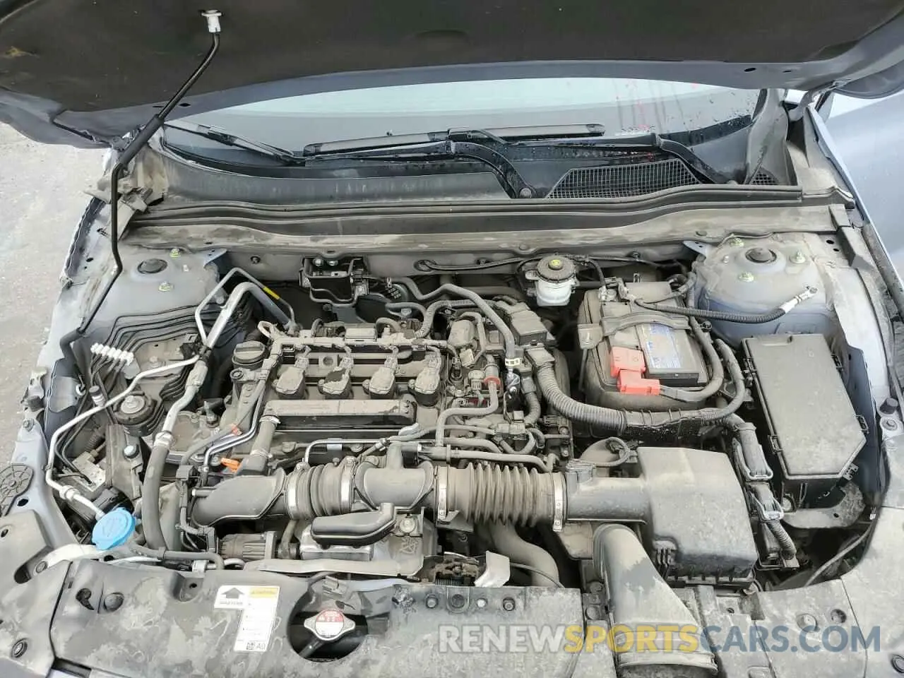 11 fotografías del automóvil dañado 1HGCV1F47NA076042 HONDA ACCORD 2022