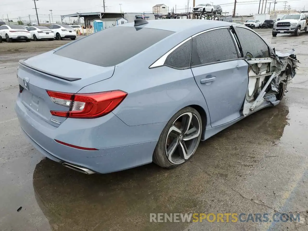 3 fotografías del automóvil dañado 1HGCV1F47NA076042 HONDA ACCORD 2022